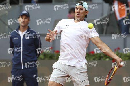 Training von Rafael Nadal beim Mutua Madrid Open in Madrid