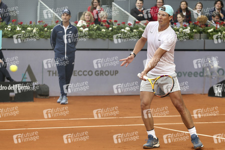 Training von Rafael Nadal beim Mutua Madrid Open in Madrid