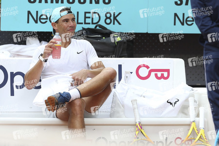 Training von Rafael Nadal beim Mutua Madrid Open in Madrid