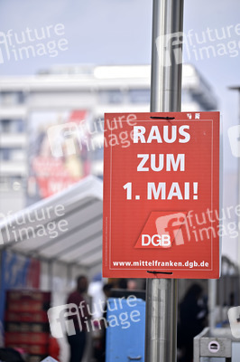 Kundegebung des DGB zum 1. Mai in Nürnberg