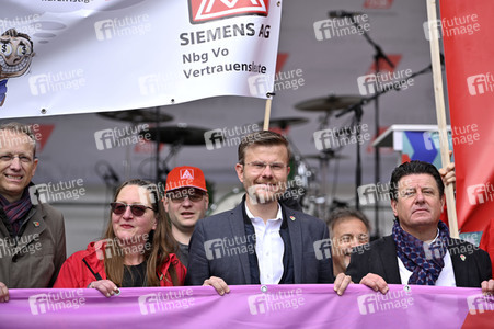 Kundegebung des DGB zum 1. Mai in Nürnberg