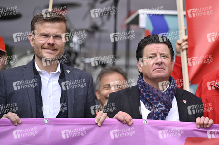 Kundegebung des DGB zum 1. Mai in Nürnberg