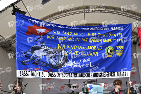 Kundegebung des DGB zum 1. Mai in Nürnberg