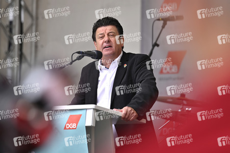 Kundegebung des DGB zum 1. Mai in Nürnberg