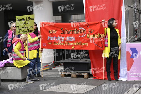 Kundegebung des DGB zum 1. Mai in Nürnberg