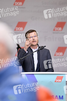 Kundegebung des DGB zum 1. Mai in Nürnberg