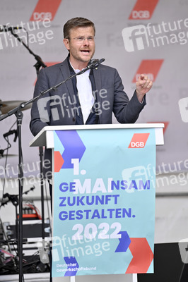 Kundegebung des DGB zum 1. Mai in Nürnberg