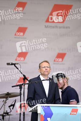 Kundegebung des DGB zum 1. Mai in Nürnberg