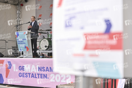 Kundegebung des DGB zum 1. Mai in Nürnberg