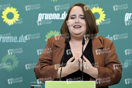 Pressekonferenz von Bündnis 90/Die Grünen in Berlin