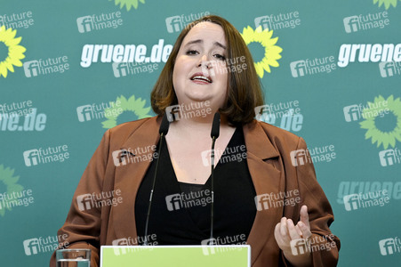 Pressekonferenz von Bündnis 90/Die Grünen in Berlin