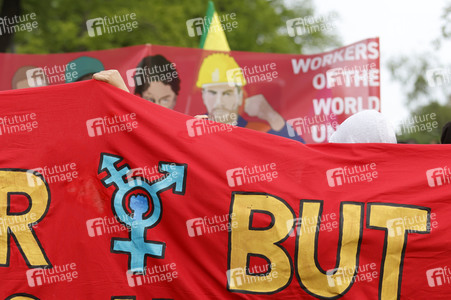 Revolutionäre 1. Mai Demo in Berlin