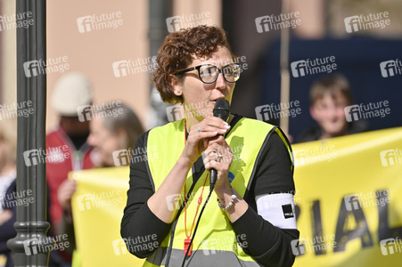 Warnstreik von Beschäftigten in Sozial- und Erziehungsberufen in Nürnberg