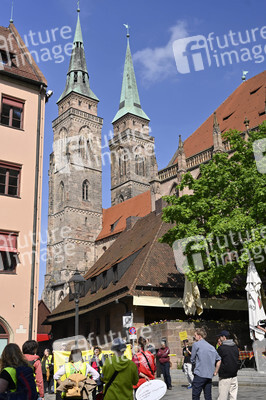 Warnstreik von Beschäftigten in Sozial- und Erziehungsberufen in Nürnberg