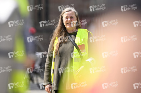 Warnstreik von Beschäftigten in Sozial- und Erziehungsberufen in Nürnberg