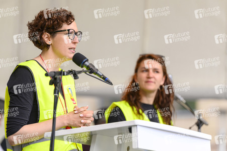 Warnstreik von Beschäftigten in Sozial- und Erziehungsberufen in Nürnberg