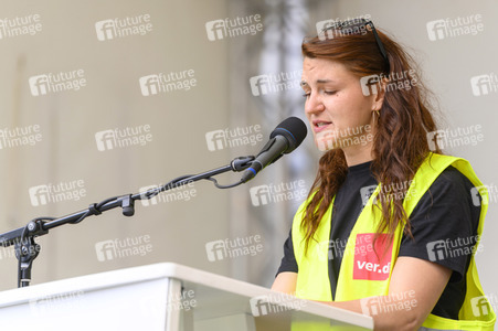 Warnstreik von Beschäftigten in Sozial- und Erziehungsberufen in Nürnberg