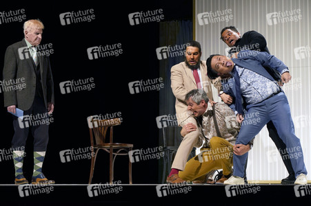 Theaterprobe 'Monsieur Claude und seine Töchter - Teil 2' in Berlin