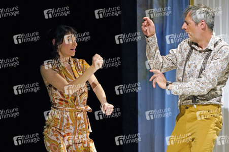 Theaterprobe 'Monsieur Claude und seine Töchter - Teil 2' in Berlin