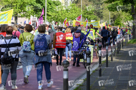 Warnstreik von Beschäftigten in Kitas und im schulischen Ganztag in Nürnberg