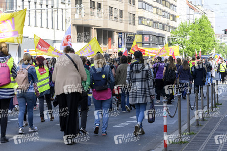 Warnstreik von Beschäftigten in Kitas und im schulischen Ganztag in Nürnberg