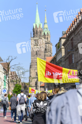 Warnstreik von Beschäftigten in Kitas und im schulischen Ganztag in Nürnberg