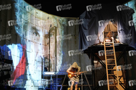 Theaterprobe 'Der Steppenwolf' in Berlin
