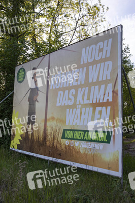 Wahlplakate zur NRW-Wahl in Köln