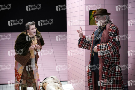 Theaterprobe 'Die vier letzten Dinge' in Berlin