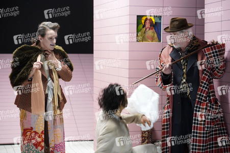 Theaterprobe 'Die vier letzten Dinge' in Berlin