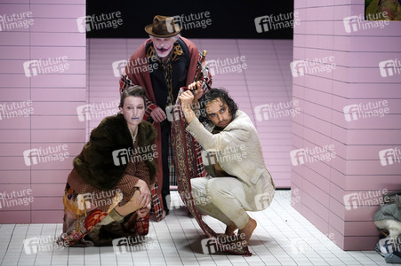 Theaterprobe 'Die vier letzten Dinge' in Berlin