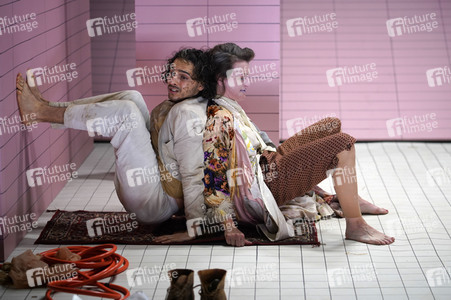 Theaterprobe 'Die vier letzten Dinge' in Berlin