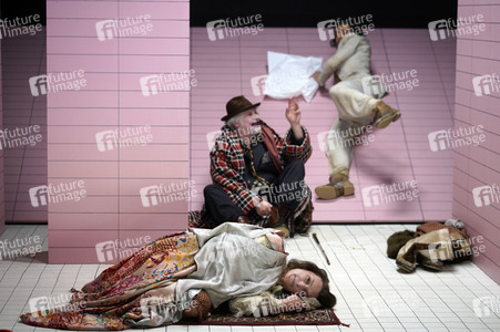 Theaterprobe 'Die vier letzten Dinge' in Berlin