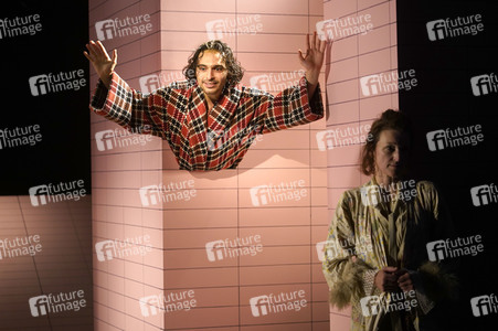Theaterprobe 'Die vier letzten Dinge' in Berlin