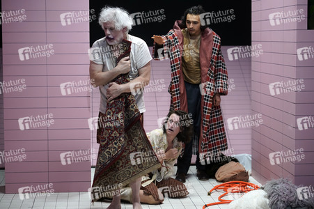 Theaterprobe 'Die vier letzten Dinge' in Berlin