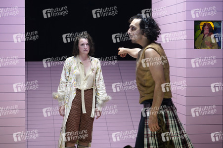 Theaterprobe 'Die vier letzten Dinge' in Berlin
