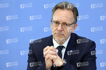 Bundespressekonferenz Vorstellung des Jahresberichts Fallzahlen politisch motivierter Kriminalität in Berlin