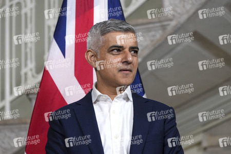 Sadiq Khan zu Gast im Rathaus von New York