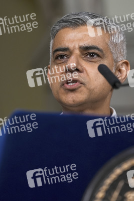 Sadiq Khan zu Gast im Rathaus von New York