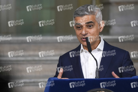 Sadiq Khan zu Gast im Rathaus von New York