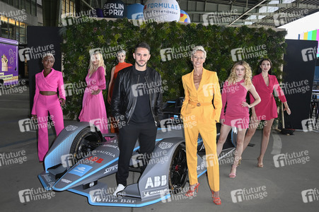 Photocall GNTM meets Formula E in Berlin
