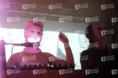 Konzert von Pussy Riot in Berlin