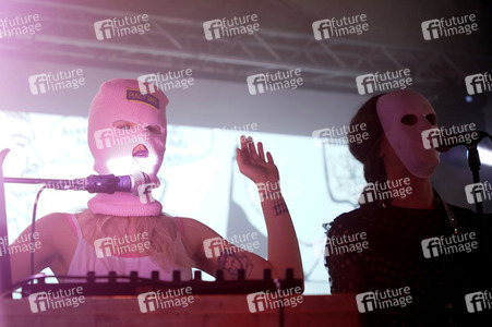 Konzert von Pussy Riot in Berlin