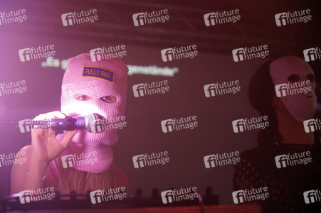 Konzert von Pussy Riot in Berlin