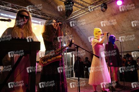Konzert von Pussy Riot in Berlin