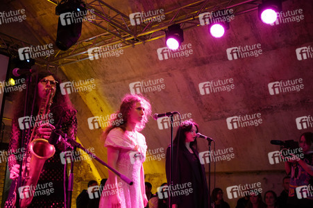 Konzert von Pussy Riot in Berlin