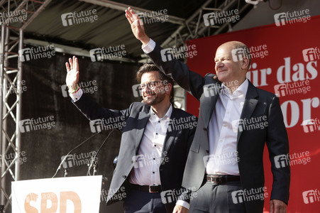 Abschlusskundgebung der SPD zur NRW-Wahl in Köln