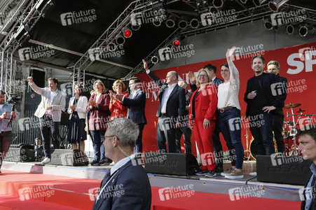 Abschlusskundgebung der SPD zur NRW-Wahl in Köln