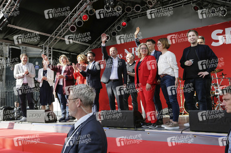 Abschlusskundgebung der SPD zur NRW-Wahl in Köln