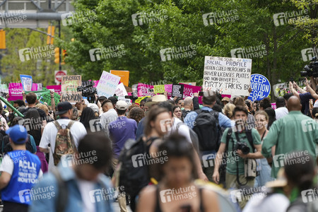 Aktionstag der Women's March Foundation für das Recht auf Abtreibung in New York